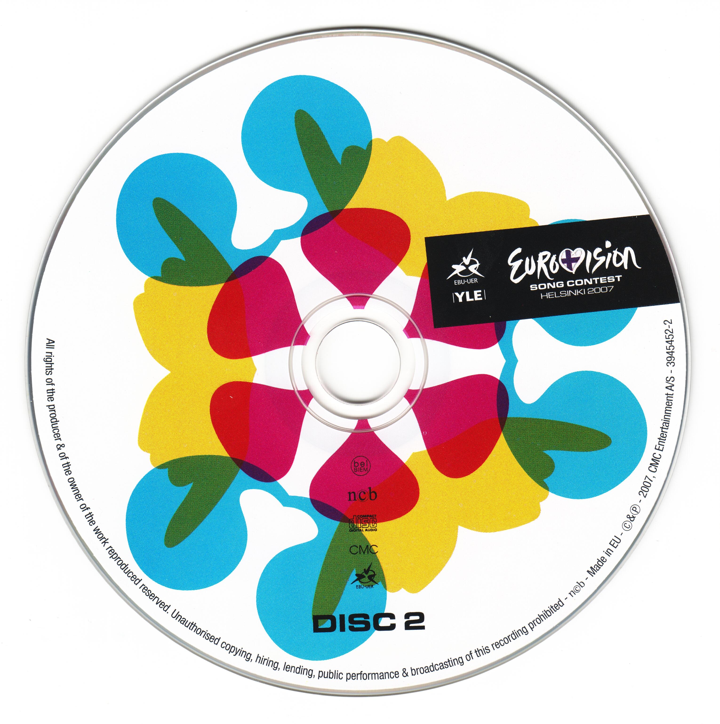 Eurovision Song Contest 2007; Helsinki : CD2